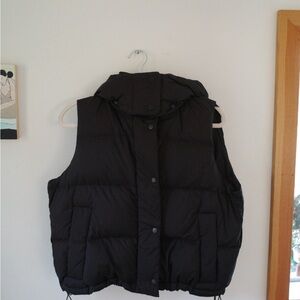 lululemon Black Puffer Vest
